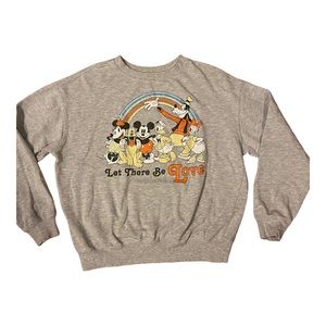Disney Let There Be Love Character Sweatshirt